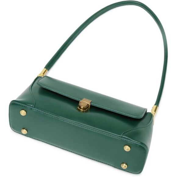 Women Green Imported Vintage Retro Classic Cute Hobo Tote Mini Clutch Bags - Picture 4 of 4